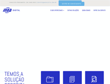 Tablet Screenshot of mdadigital.com.br